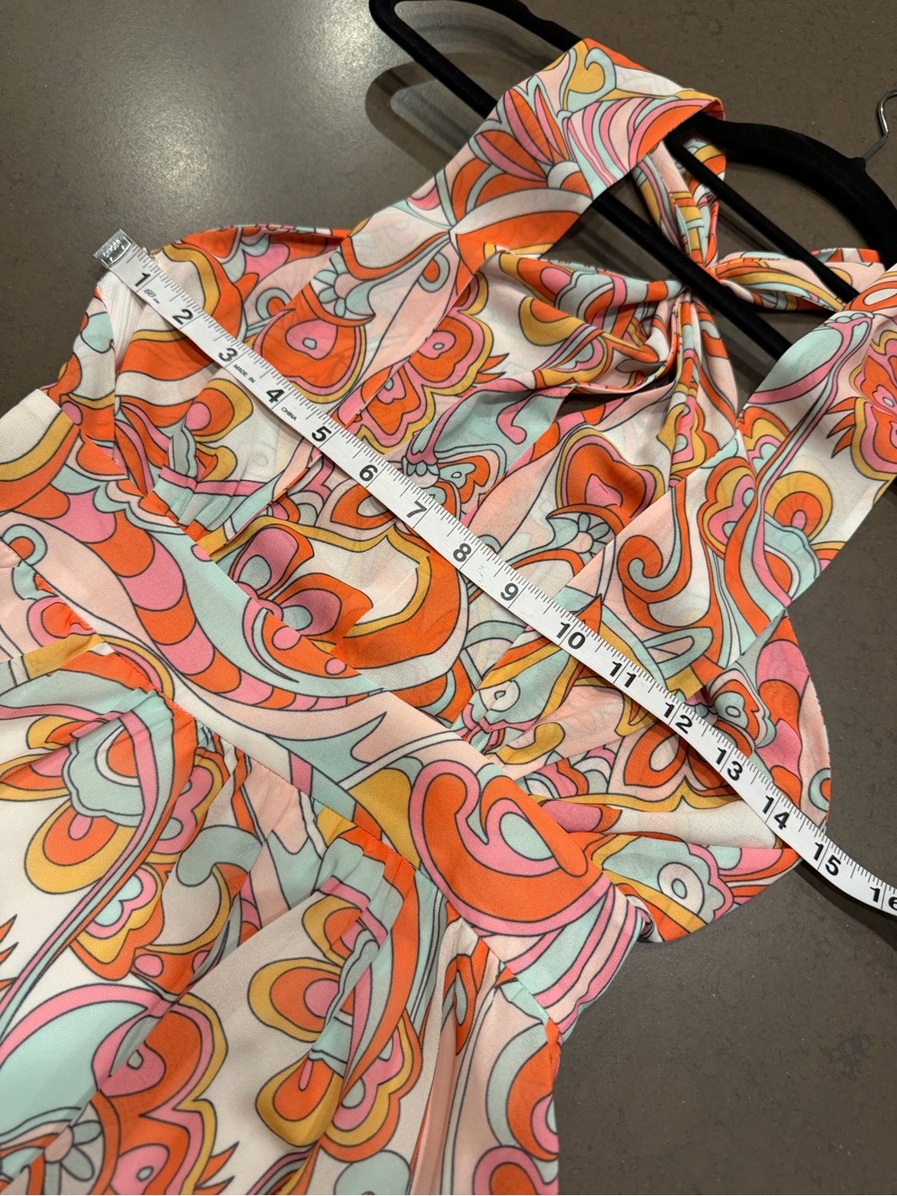 Luxury Knotted Halter Sundress Sz: XS - Picture 10 of 12